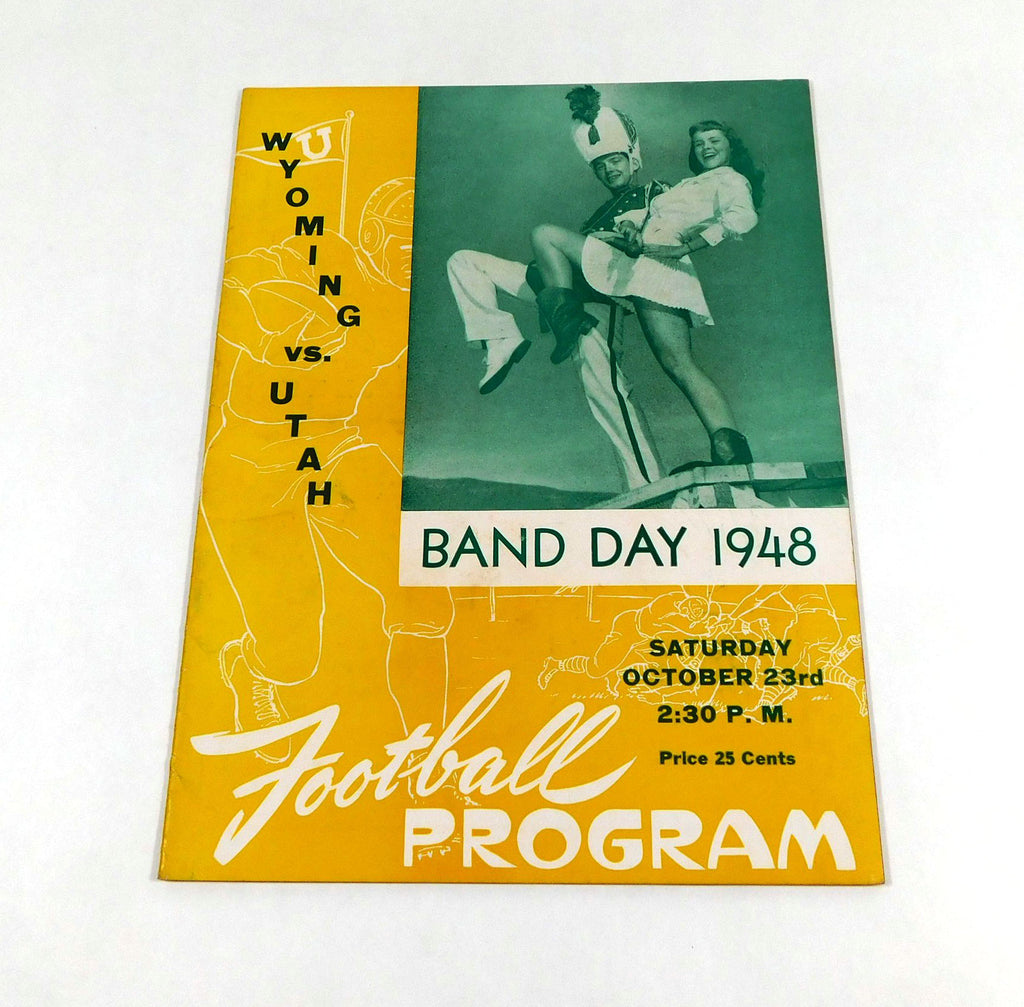 1948 Wyoming at Utah College Football Program 10-23-48