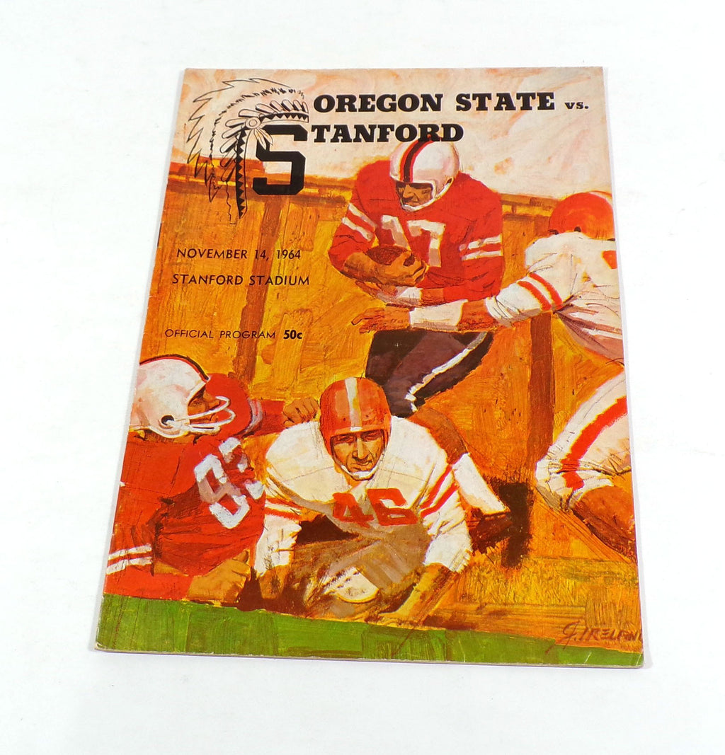 1964 Oregon State at Stanford College Football Program 11-14-64