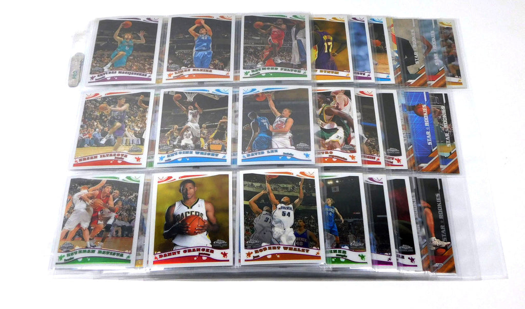 Lot of (60+) Assorted 2005-06 Basketball Rookies Topps Chrome ++