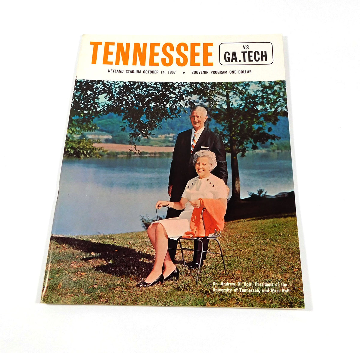 1967 Georgia Tech at Tennessee College Football Program 10-14-67