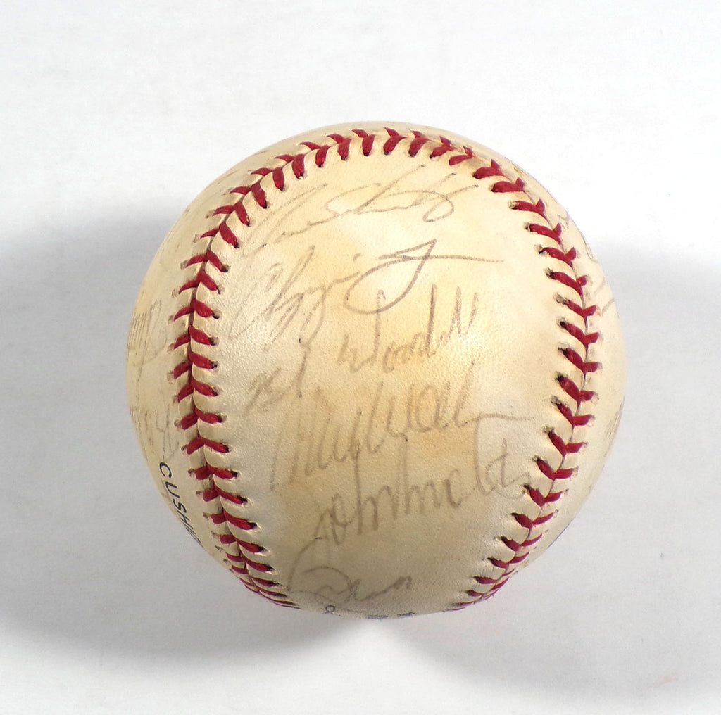1995 Braves WS Champs Signed ONL Baseball Braves 24 JSA Autos Glavine Maddux++ Pic2