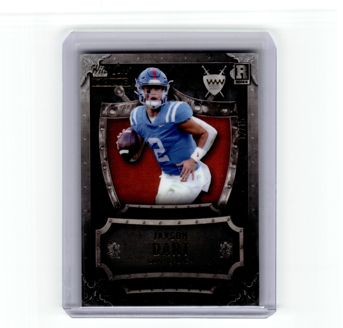 2025 Wild Card Matte Jaxson Dart Rookie Weekend Warrior #WWJD /15 Giants