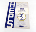 1966 32nd Annual Heptagonal Outdoor Track Championship Program 5-15-66 Yale