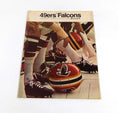 1968 Atlanta Falcons at San Francisco 49ers NFL Football Program 9-29-68