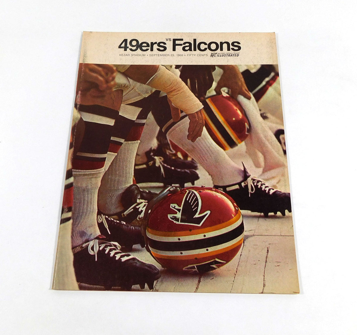 1968 Atlanta Falcons at San Francisco 49ers NFL Football Program 9-29-68