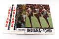 Lot of (4) Assorted 1975 Indiana College Football Programs