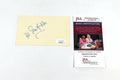 Al Gionfriddo Signed 3 x 5 Index Card JSA Auto AV69179