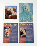 1998 Comic Images Olivia '98 Promo Card Set (2) Nm/Mt
