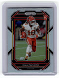 2022 Panini Prizm Isiah Pacheco Rookie Silver Prizm #352 Chiefs
