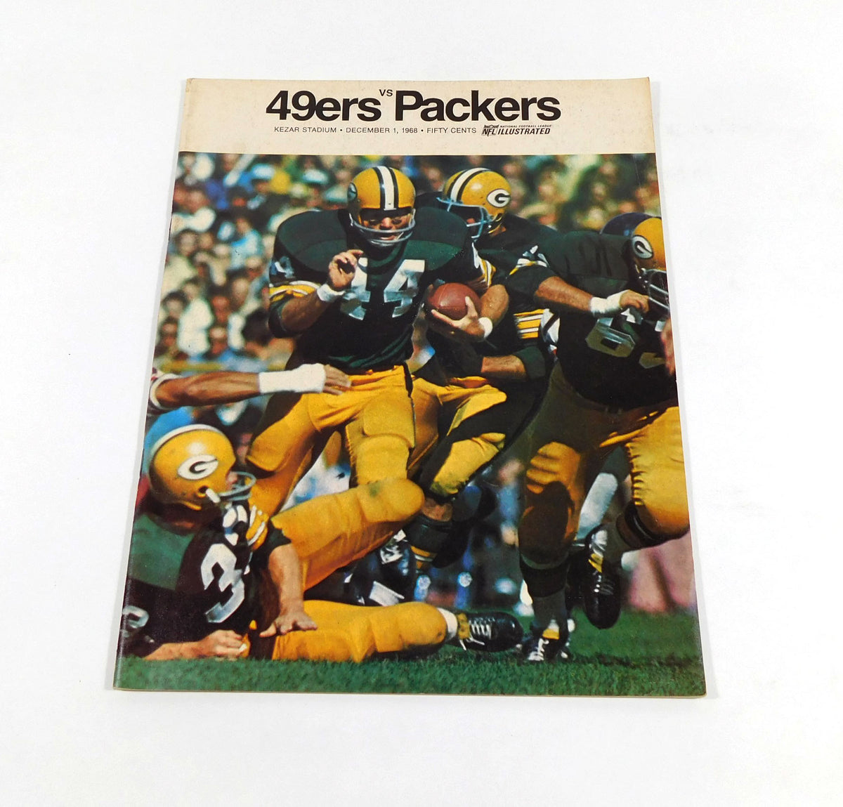 1968 Green Bay Packers at San Francisco 49ers NFL Football Program 12-1-68