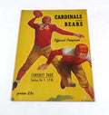 1947 Chicago Bears at Chicago Cardinals NFL Football Program 10-5-47