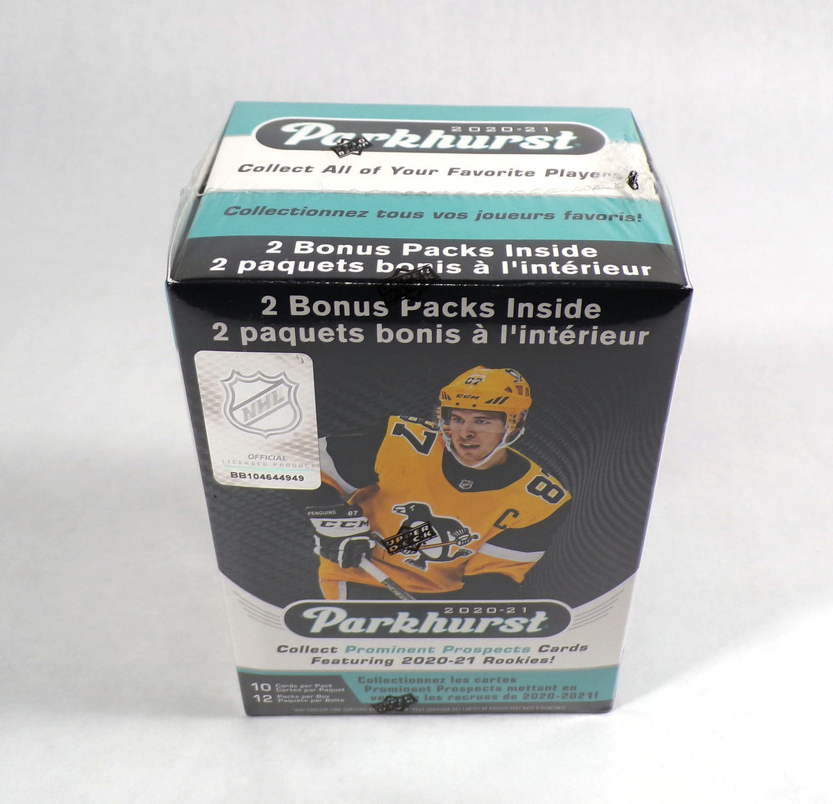 2020-21 Parkhurst Hockey Blaster Box Sealed (12 Packs + 2 Bonus Packs)