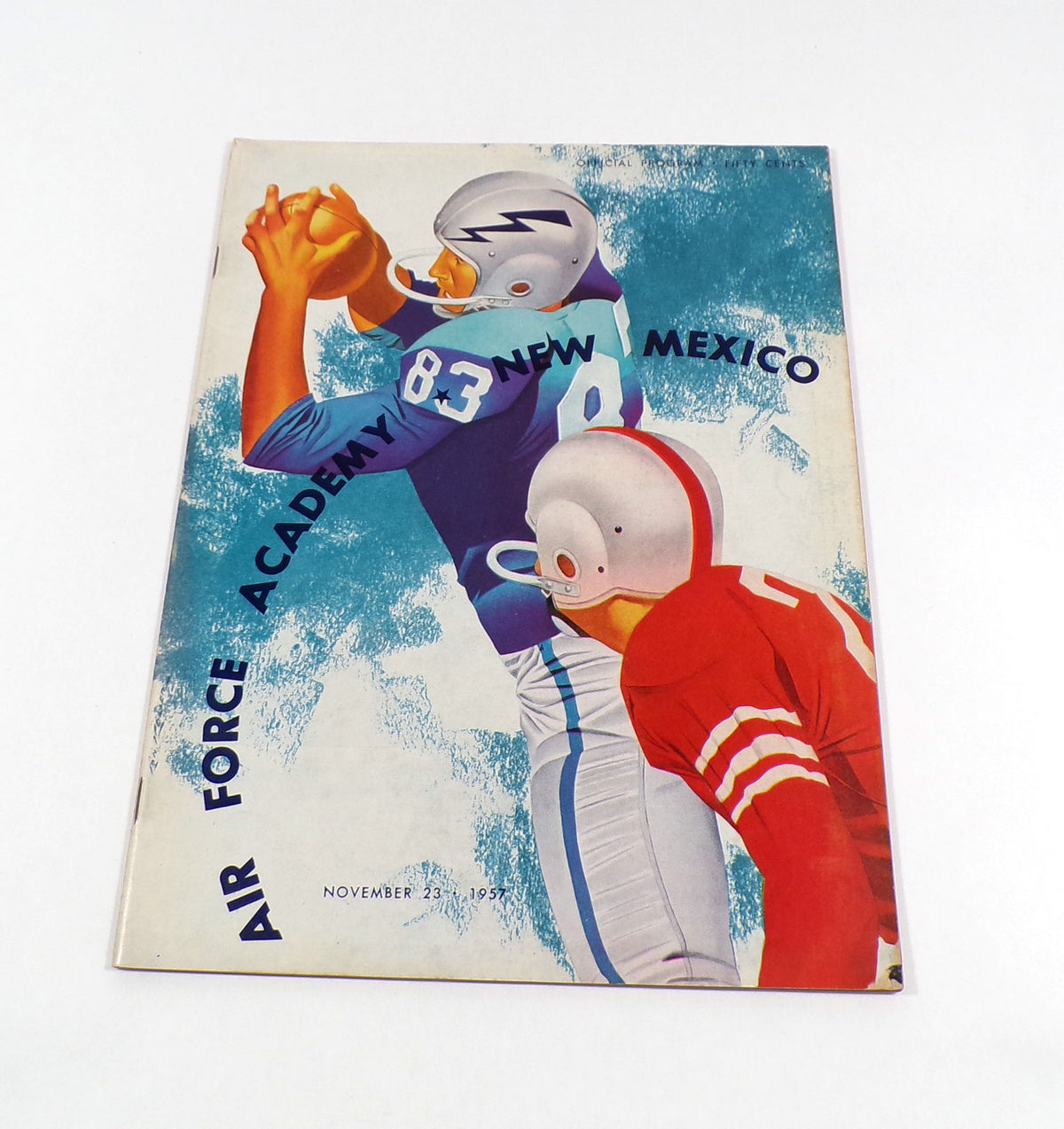 1957 New Mexico at Air Force College Football Program 11-23-57
