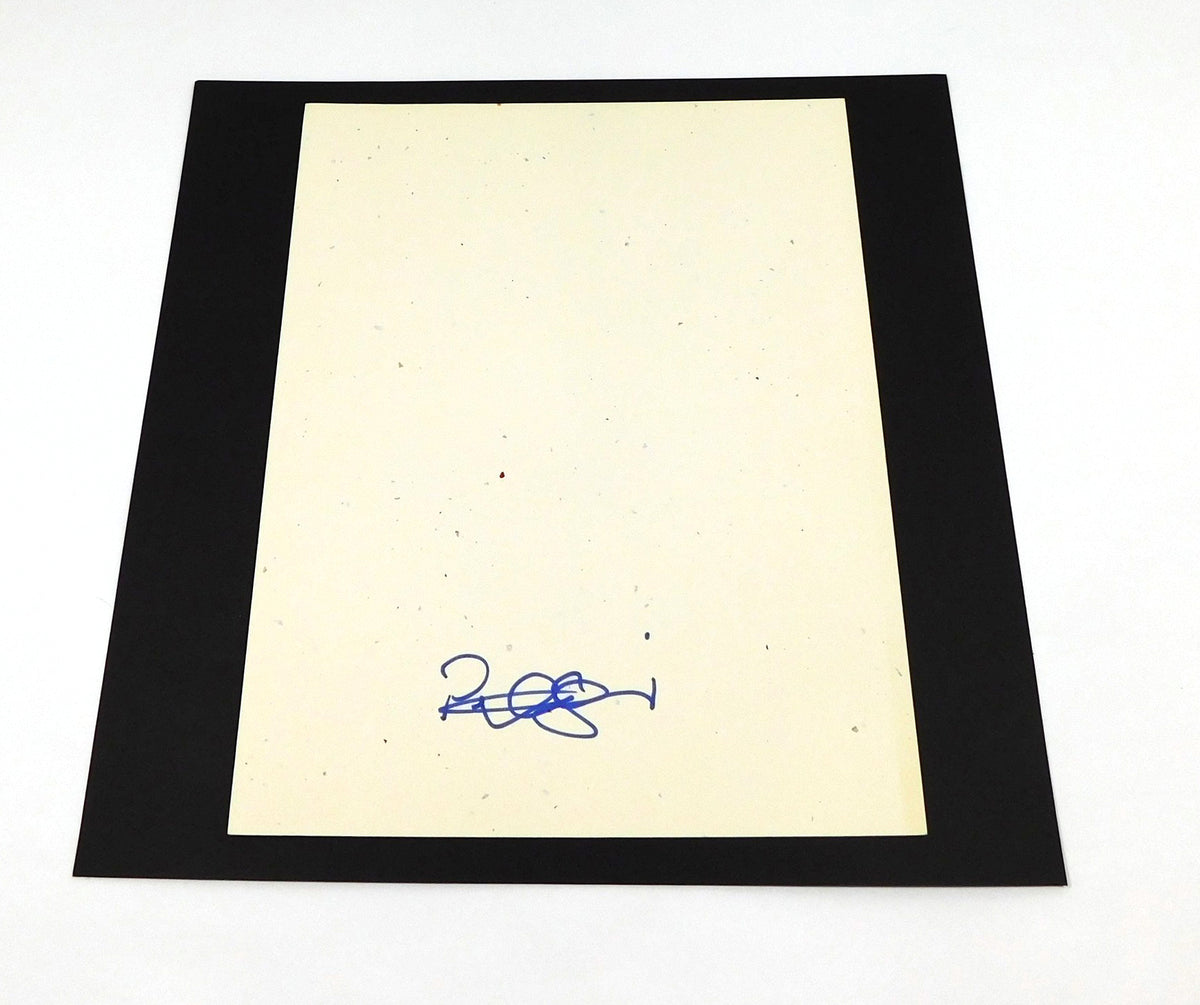 Peter Scolari Signed 8.5 x 11 Cardstock Sheet Auto Actor DA046870