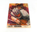 1966 Washington Redskins at Baltimore Colts NFL Football Program 11-6-66