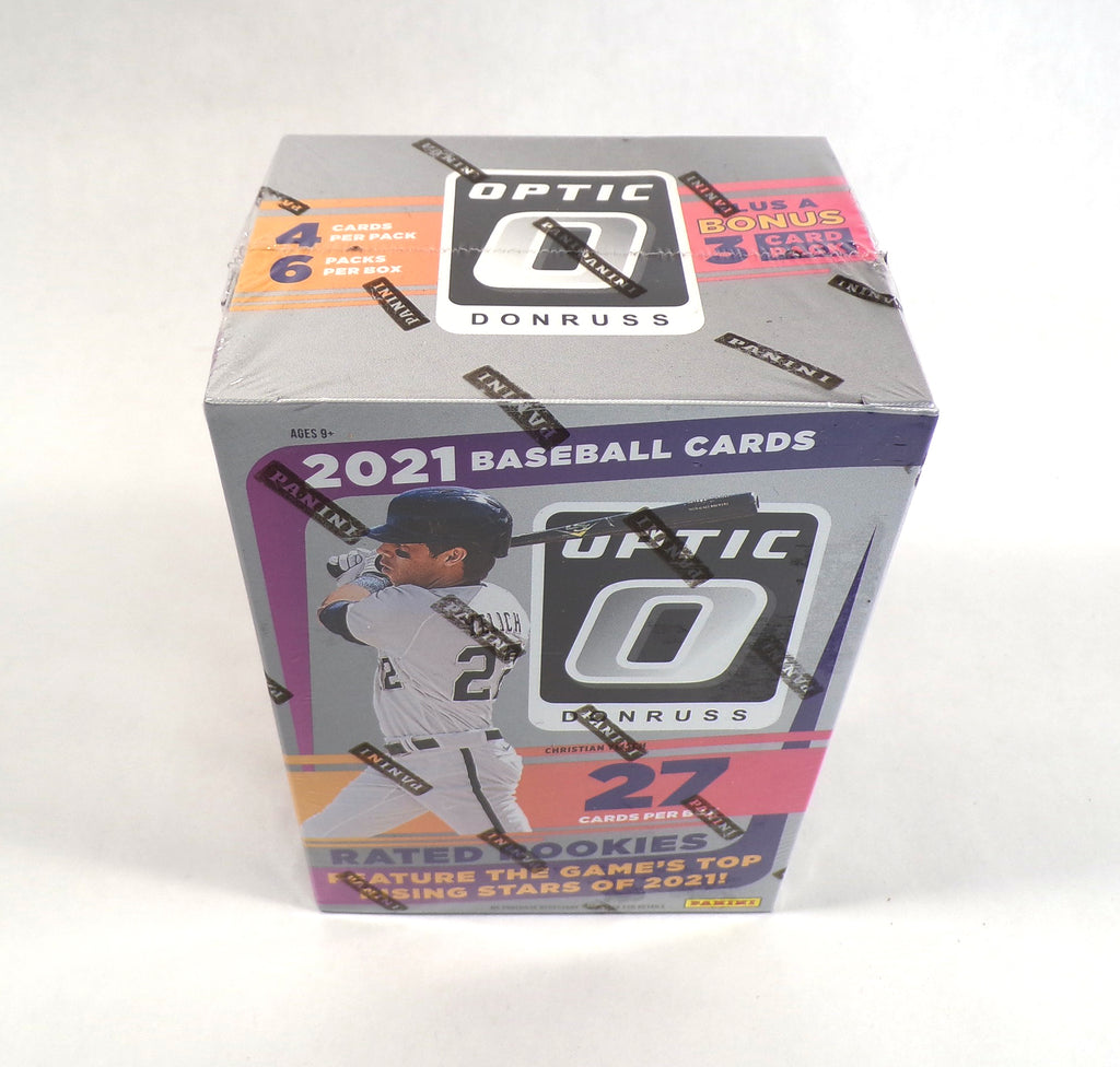 2021 Panini Donruss Optic Baseball Blaster Box Sealed (6 Packs + Bonus Pack)