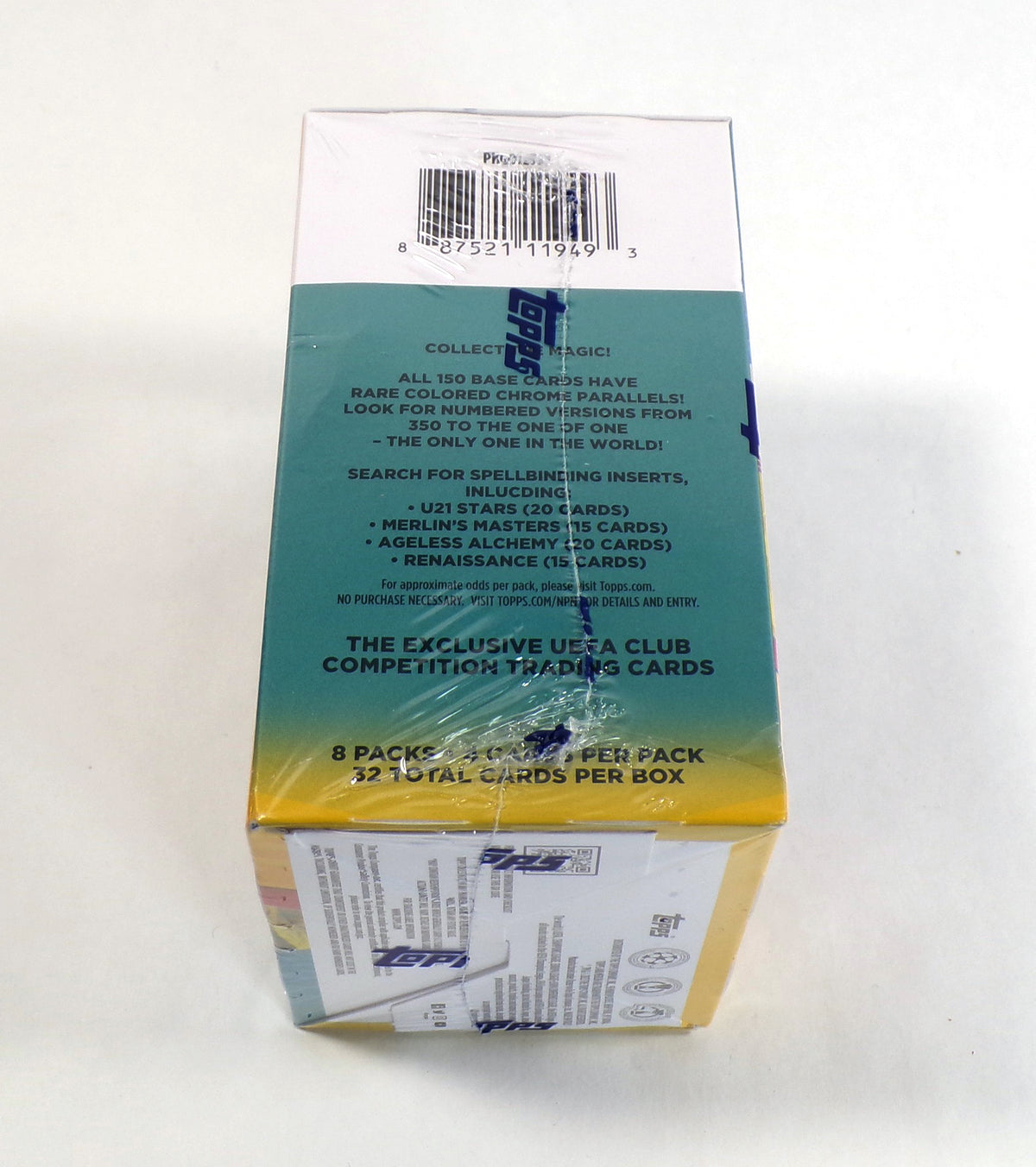 2022-23 Topps Merlin Soccer Blaster Box Sealed (8 Packs) Pic2
