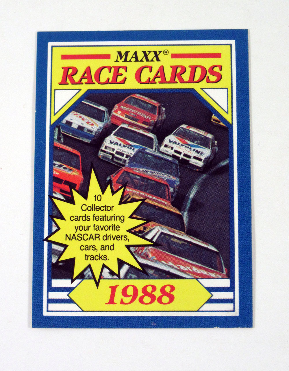 1988 Maxx Racing Cover Header Card #1 Nm Pic2