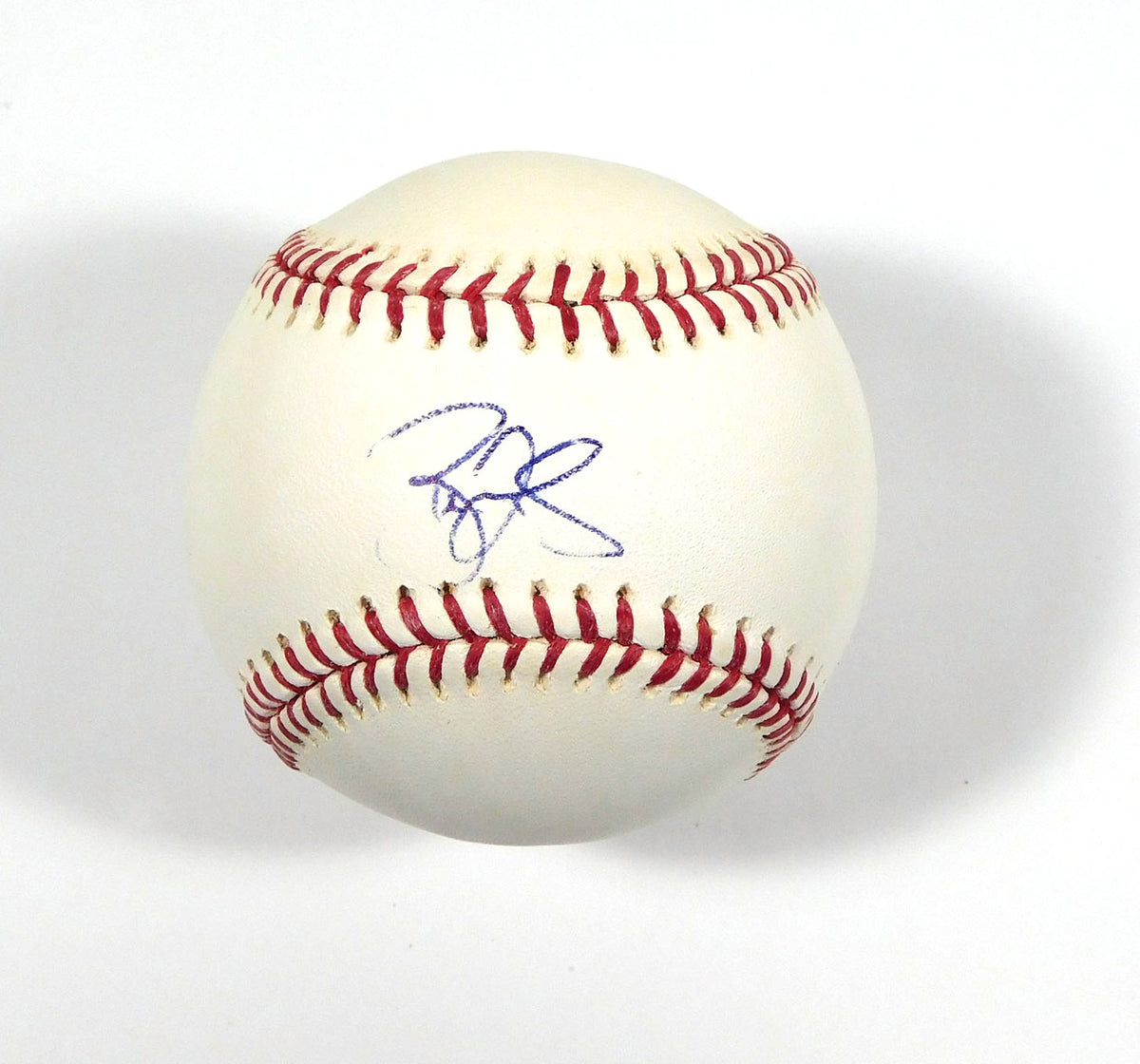 Brian Fuentes Signed Official OMLB Baseball Auto