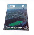 1971 Oklahoma at Texas College Football Program 10-9-71