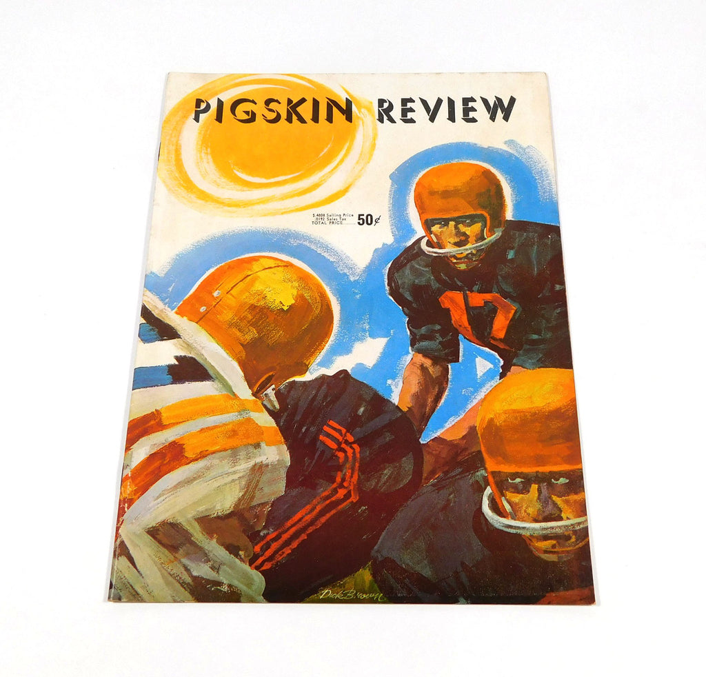 1961 Iowa at USC College Football Program 10-7-61