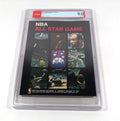 1973-74 NBA Basketball All-Star Program Milwaukee 1-15-74 PSA 9