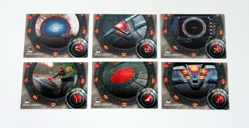 2002 Rittenhouse Stargate SG-1 Dial-Us-Home Chase Card Set (6) Nm/Mt Pic2