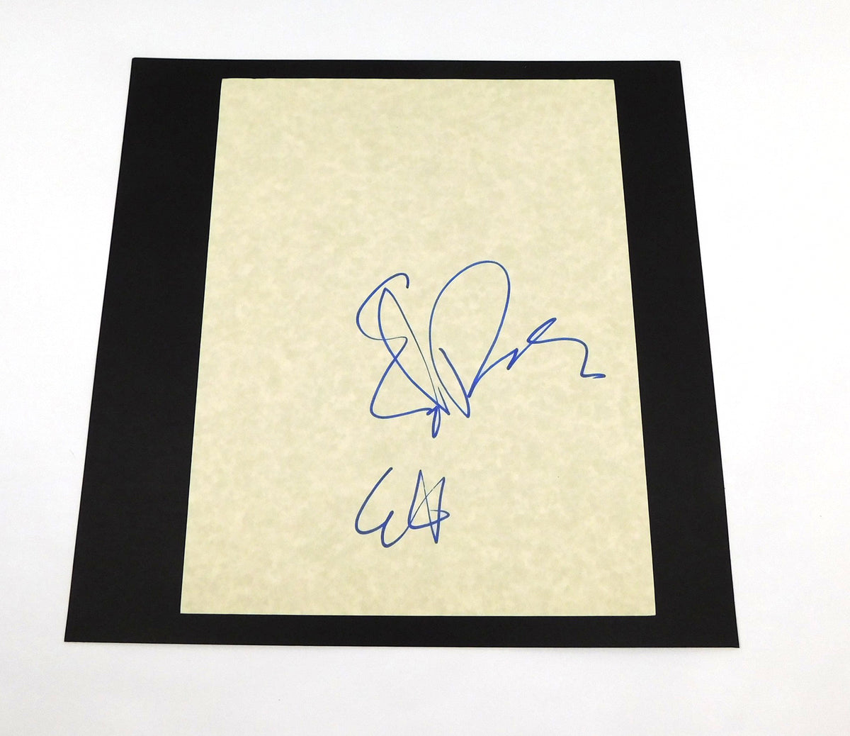Ed Burns Signed 8.5 x 11 Cardstock Sheet Auto Actor DA046884