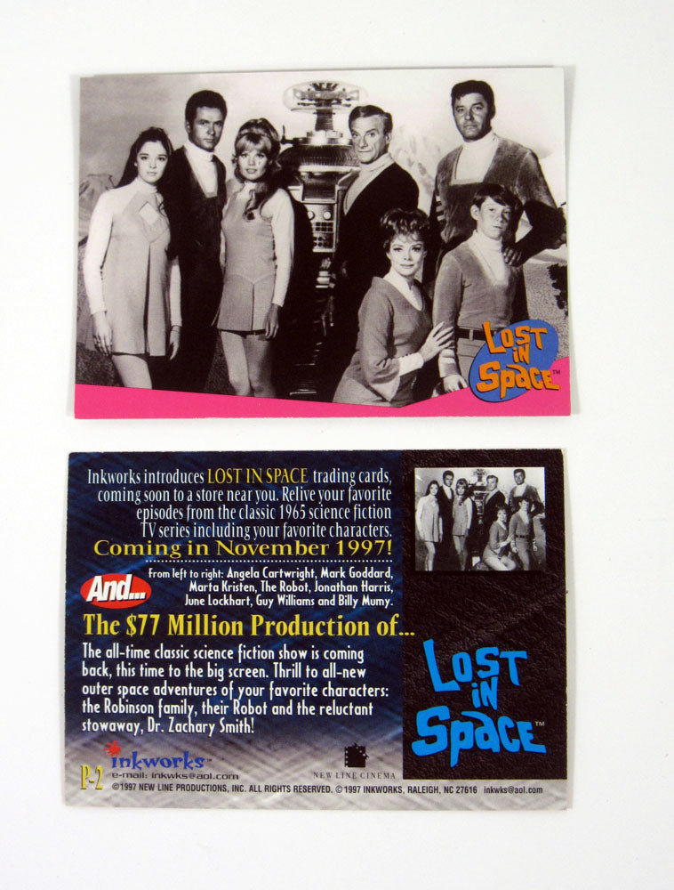 1997 Inkworks Lost in Space The Classic Series Promo Card (Unnumbered) Nm/Mt