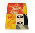 1959 Chicago Bears at Los Angeles Rams NFL Football Program 11-1-59