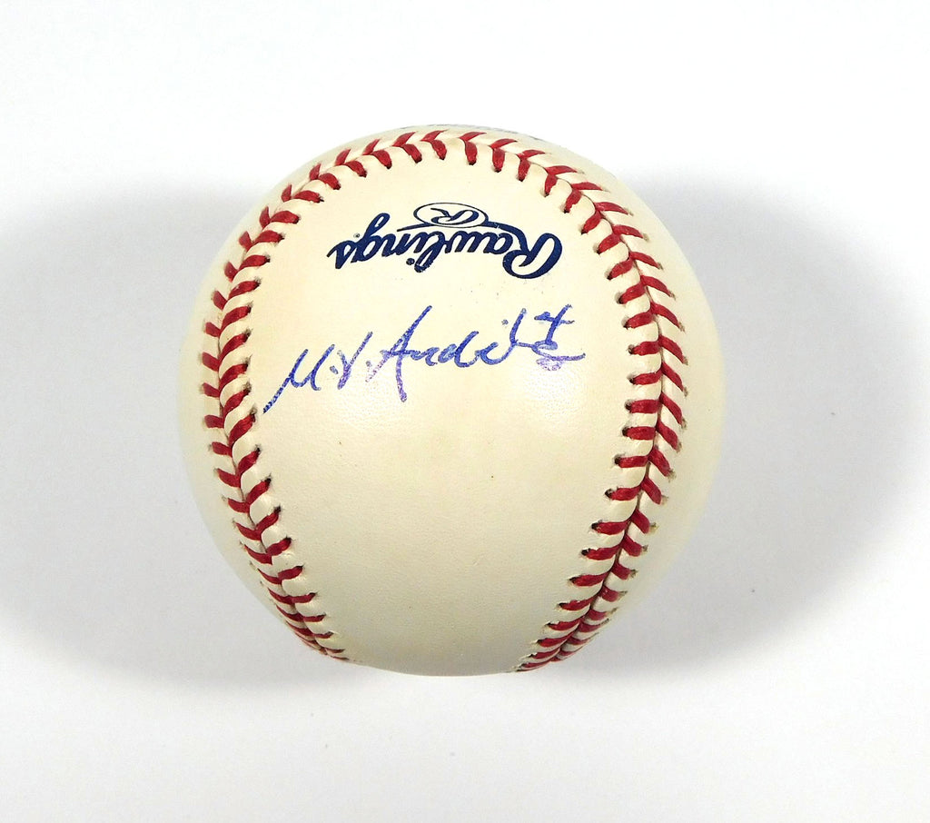 Matt Anderson Signed Official OMLB Baseball Auto