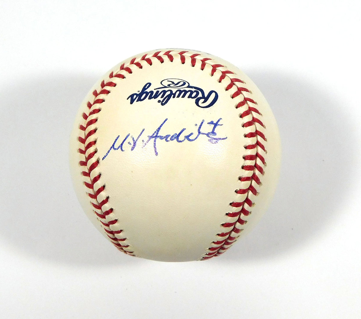 Matt Anderson Signed Official OMLB Baseball Auto