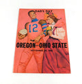 1961 Oregon at Ohio State College Football Program 11-18-61