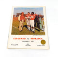 1969 Colorado at Nebraska College Football Program 11-1-69