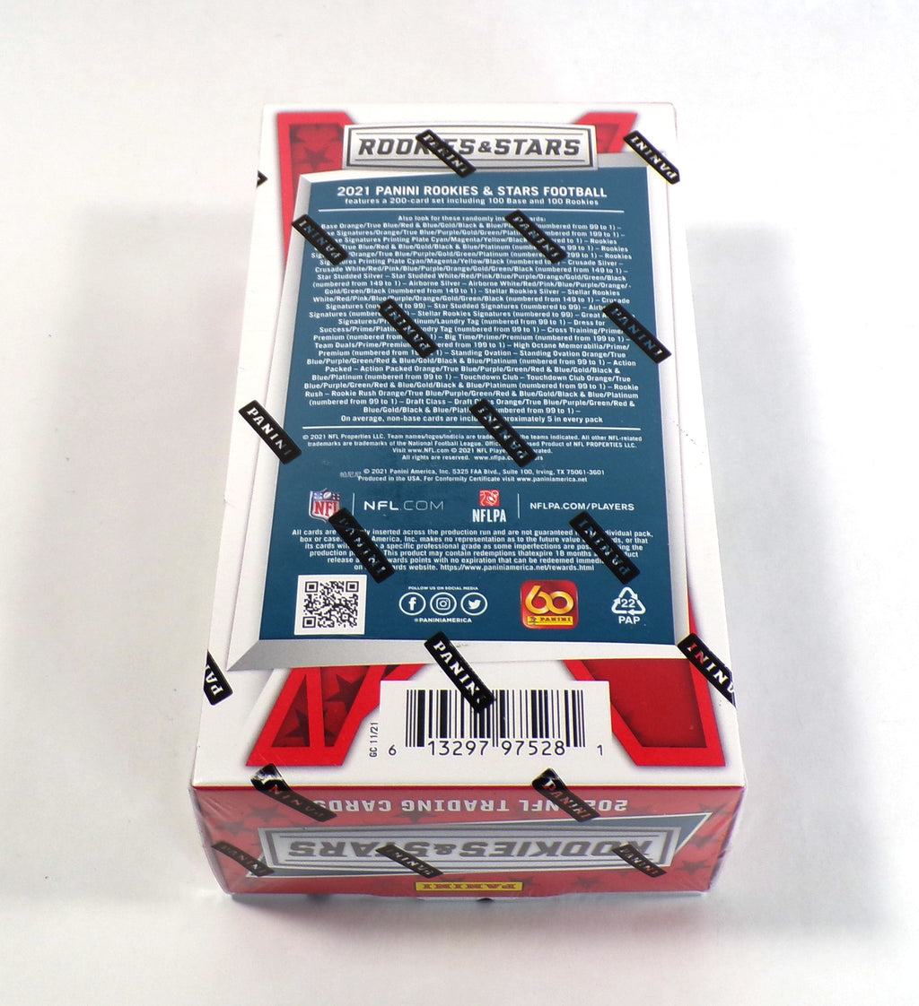 2021 Panini Rookies & Stars Football Hobby Box Sealed (6 Packs) Pic2