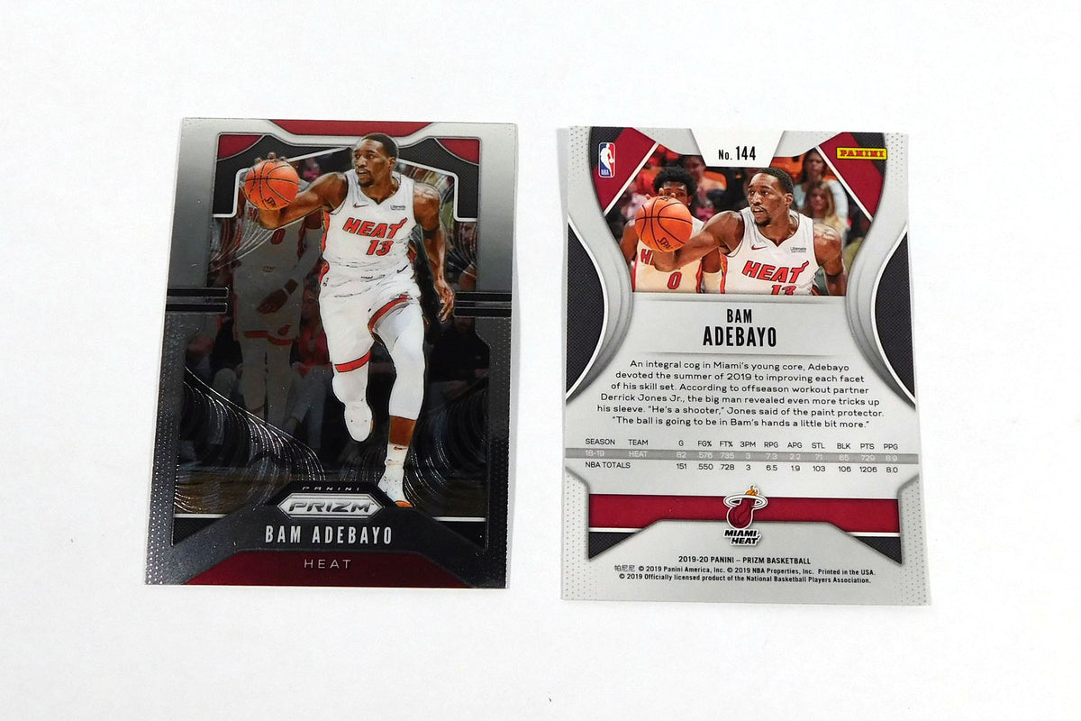 Lot of (56) 2019-20 Panini Prizm Bam Adebayo #144 Heat Pic2