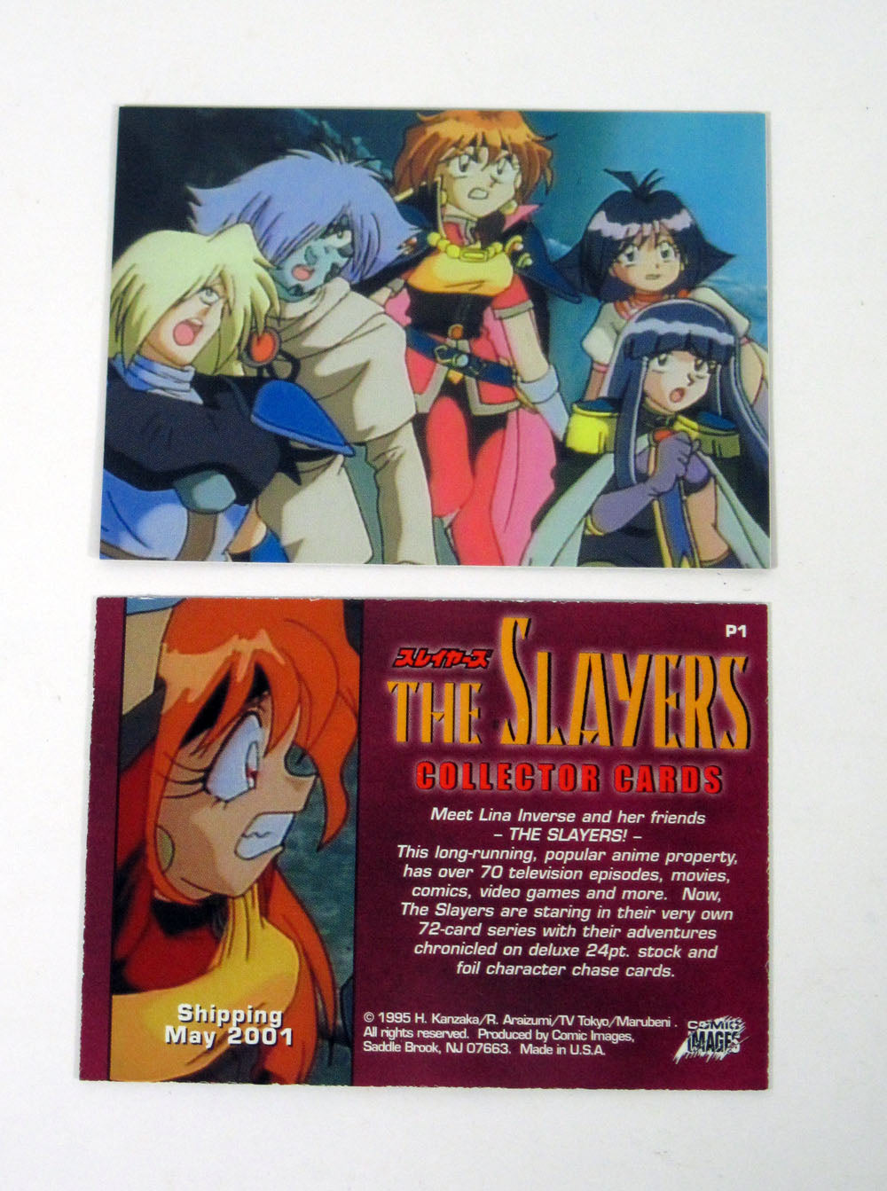 Lot of (25) 2001 Comic Images The Slayers Anime Promo Card (P1) Nm/Mt Pic2