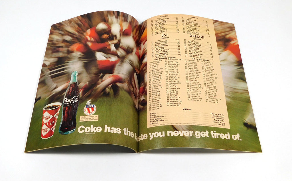 1967 Oregon at USC College Football Program 10-28-67 OJ Simpson Pic2