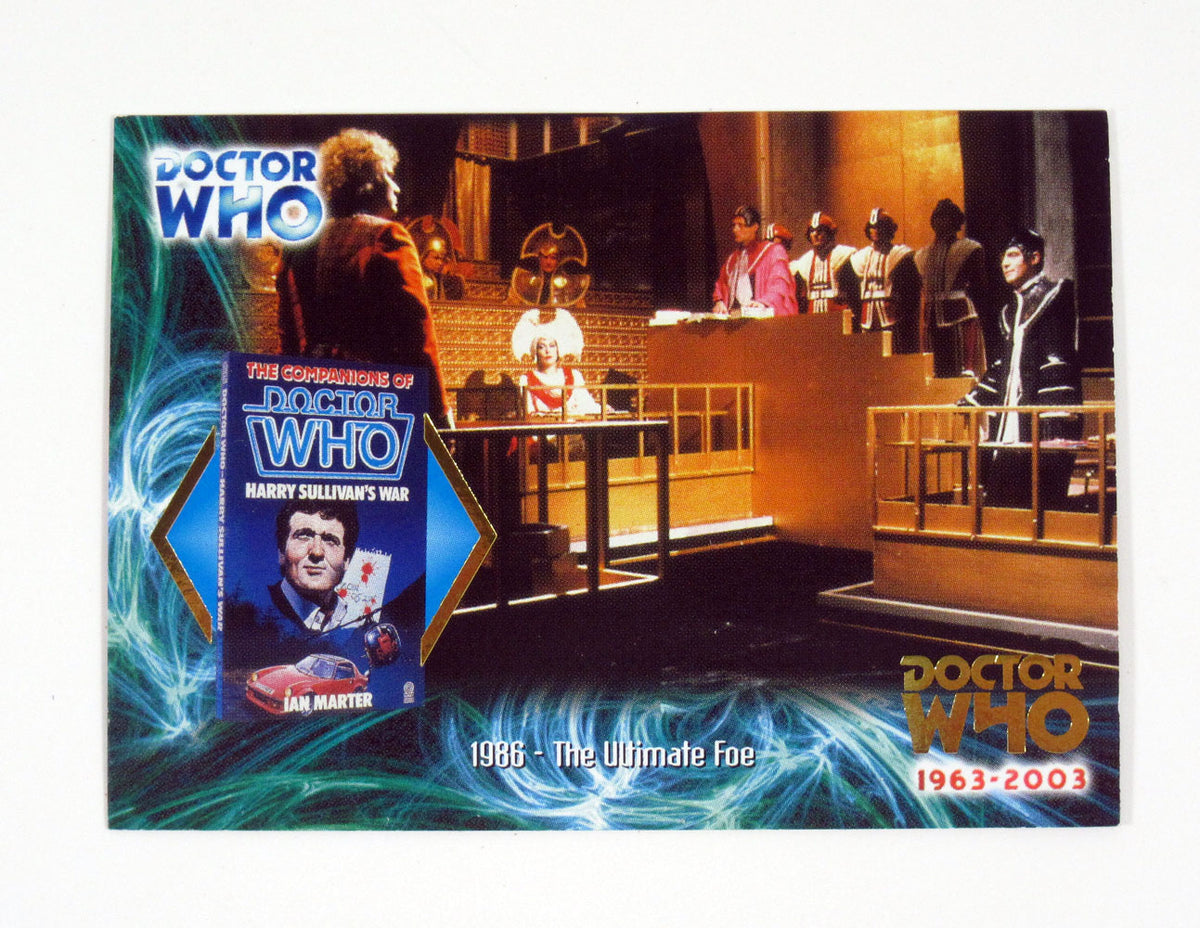 2005 Inkworks Doctor Who 1963-2003 Anniversary Merchandise Foil Card (F10) Pic2