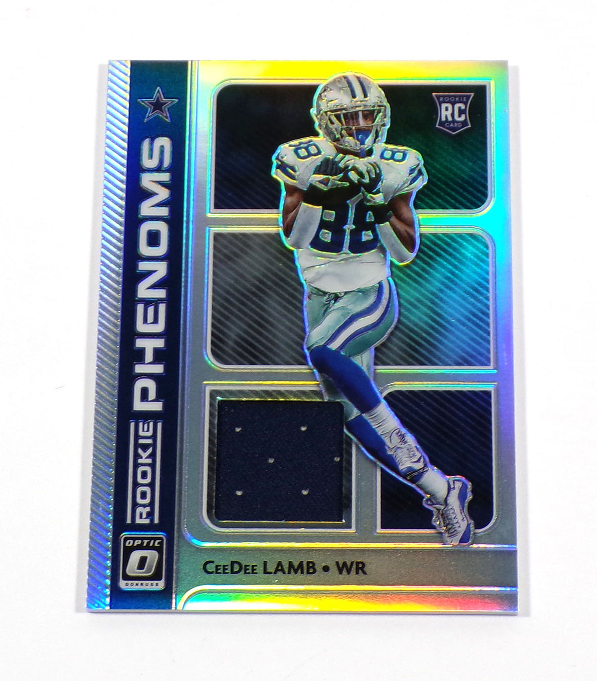 2020 Panini Donruss Optic CeeDee Lamb Rookie Phenoms Blue #RP6 Jersey