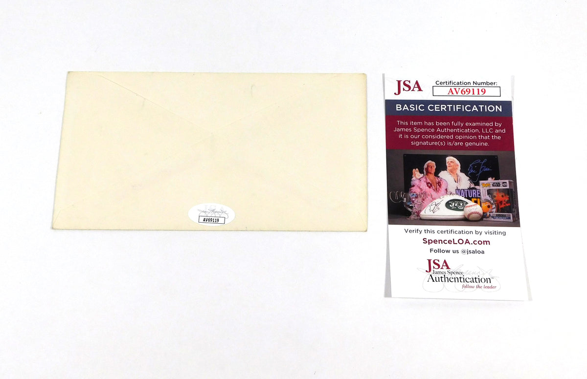Gordie Howe Signed First Day Cover Envelope JSA Auto AV69119 Pic2