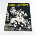 1967 Dallas Cowboys at Los Angeles Rams NFL Football Program 8-12-67