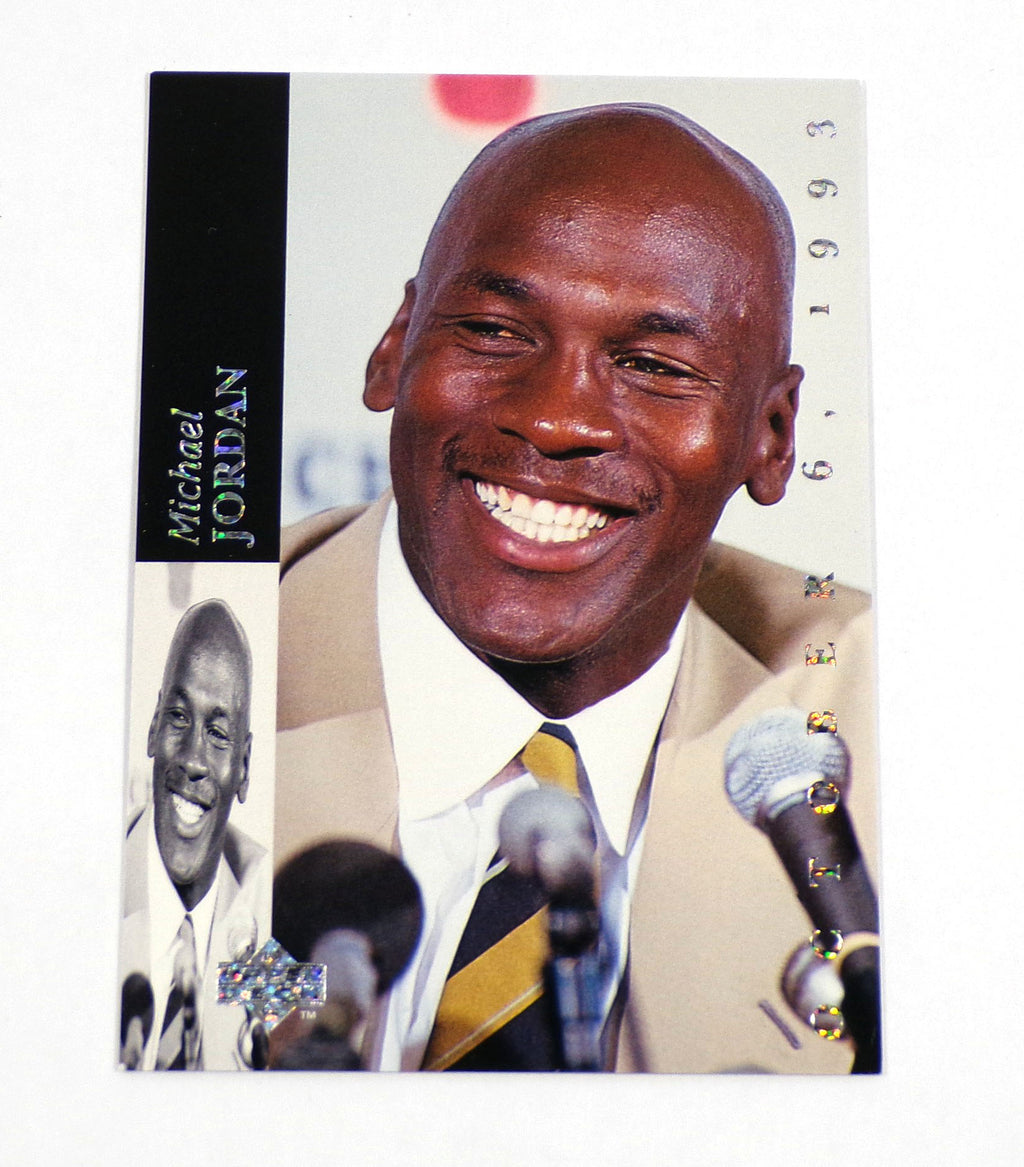 1993-94 Upper Deck SE Michael Jordan #MJR1 Retirement Card Bulls