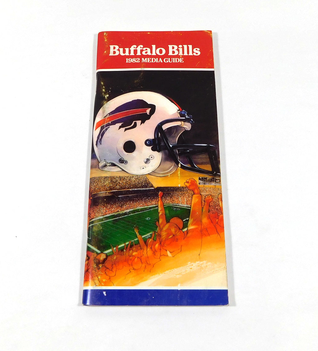 1982 Buffalo Bills NFL Football Media Guide