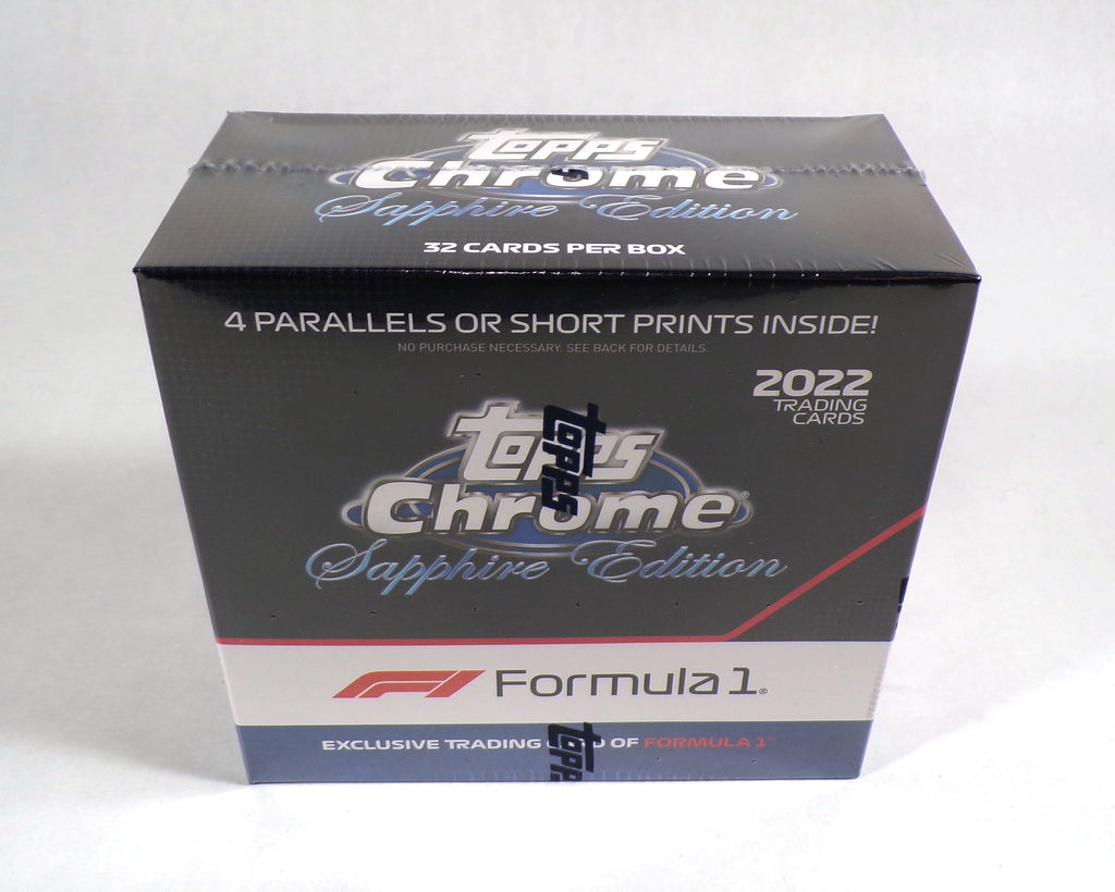 2022 Topps Chrome Sapphire Edition Formula 1 Racing Box Sealed (8 Packs)