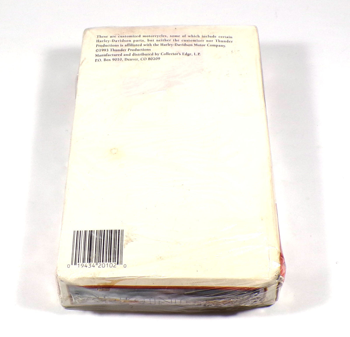 1993 Thunder Custom Motorcycle Trading Card Box Sealed (36 Packs) Pic2