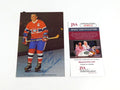 Maurice Richard Signed 4 x 6 Photo Card w/ Personalization JSA Auto AV69115