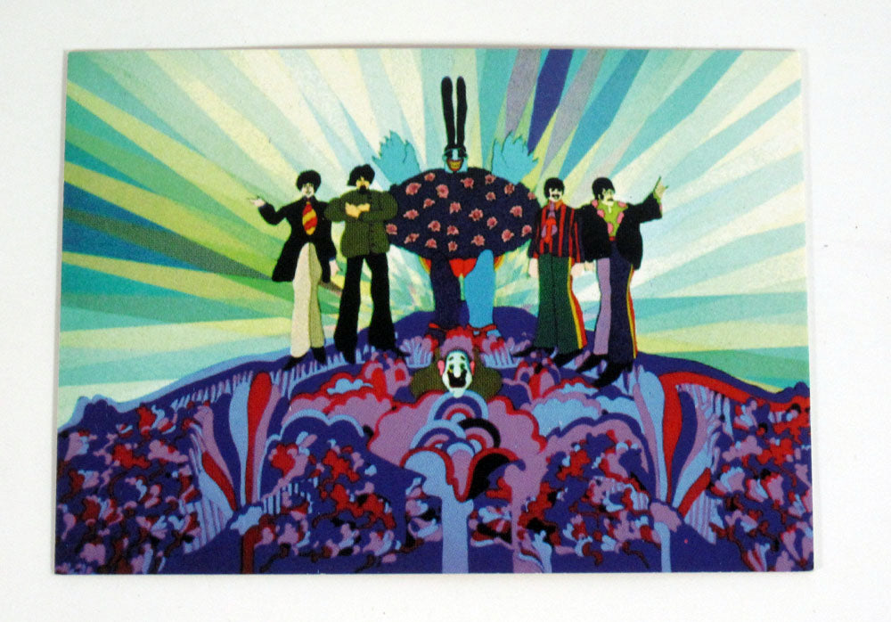 1999 Comic Images The Beatles Yellow Submarine Promo Card (#2) Nm/Mt Pic2