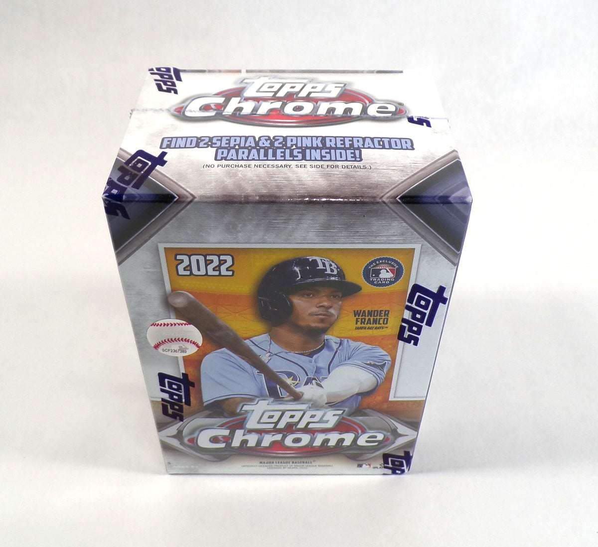 2022 Topps Chrome Baseball Blaster Box Sealed (7 Packs)