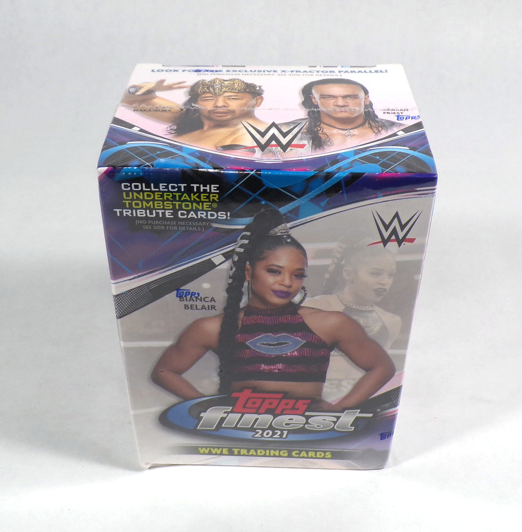 2021 Topps Finest WWE Wrestling Blaster Box Sealed (7 Packs)